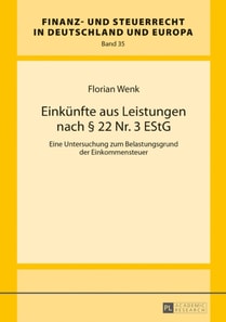 Einkuenfte aus Leistungen nach § 22 Nr. 3 EStG