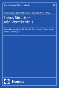Spiros Simitis – sein Vermächtnis