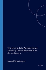 Jews in Late Ancient Rome