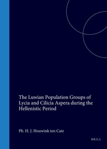 Luwian Population Groups of Lycia and Cilicia Aspera during the Hellenistic Period