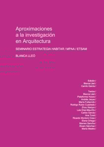 Aproximaciones a la investigacion en la arquitectura