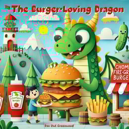 Burger-Loving Dragon
