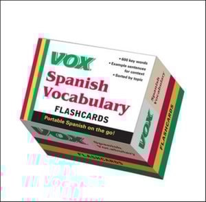 VOX Spanish Vocabulary Flashcards