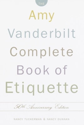 Amy Vanderbilt Complete Book of Etiquette