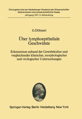 Über lymphoepitheliale Geschwülste