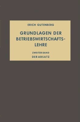 Grundlagen der Betriebswirtschaftslehre
