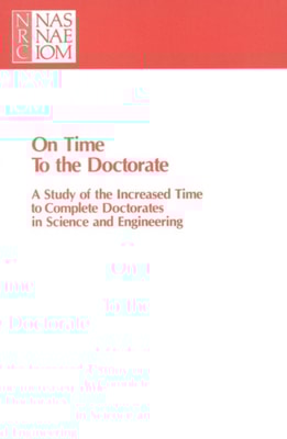 On Time to the Doctorate