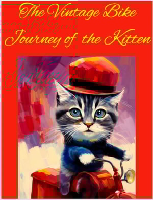 Vintage Bike Journey Of The Kitten