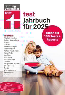 test Jahrbuch 2025- Der Ratgeber für die besten Produkte und die optimale Kaufentscheidung, Überblick über zahlreiche Produkte mit ehrlichen Bewertungen