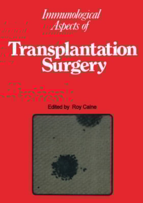 Immunological Aspects of Transplantation Surgery