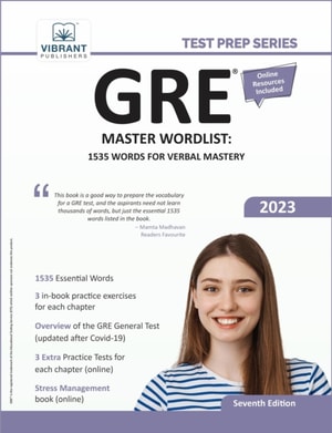 GRE Master Wordlist : 1535 Words for Verbal Mastery