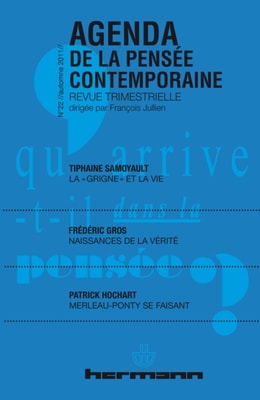 Agenda de la Pensée contemporaine, n°22