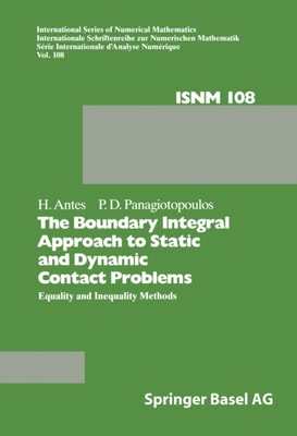 Boundary Integral Approach to Static and Dynamic Contact Problems