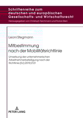 Mitbestimmung nach der Mobilitaetsrichtlinie