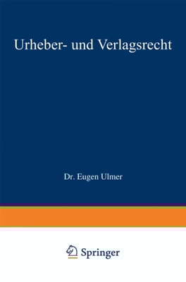 Urheber- und Verlagsrecht