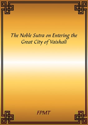 Sutra for Entering the City of Vaishali eBook