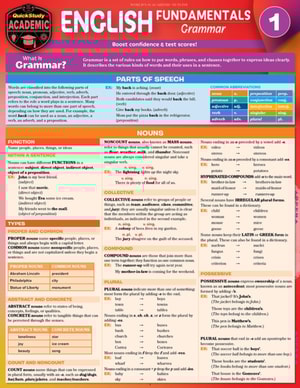 English Fundamentals 1 - Grammar