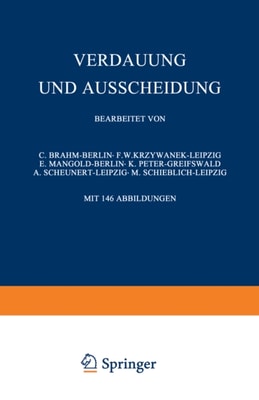 Verdauung und Ausscheidung