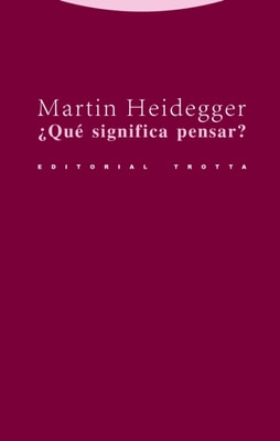 ¿Qué significa pensar?