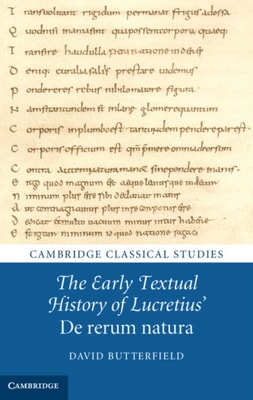Early Textual History of Lucretius' De rerum natura