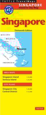 Singapore Travel Map Thirteenth Edition