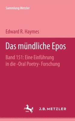 Das mündliche Epos