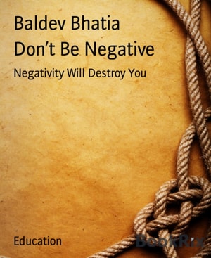 Don't Be Negative