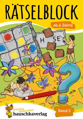Rätselblock ab 6 Jahre - Band 2