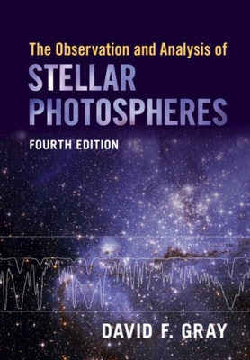 Observation and Analysis of Stellar Photospheres