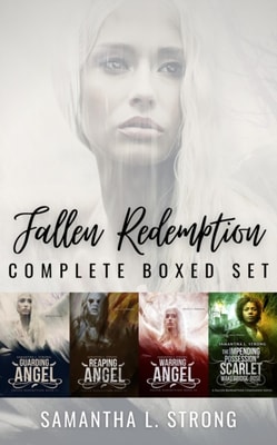 Fallen Redemption Complete Boxed Set (Books #1-3 Plus Companion Novel): Guarding Angel, Reaping Angel, Warring Angel, The Impending Possession of Scarlet Wakebridge-Rose