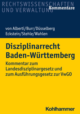 Disziplinarrecht Baden-Württemberg