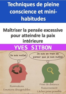 Maitriser la pensee excessive pour atteindre la paix interieure : Techniques de pleine conscience et mini-habitudes