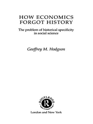 How Economics Forgot History