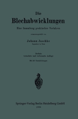 Die Blechabwicklungen