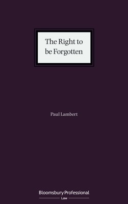 Right to be Forgotten