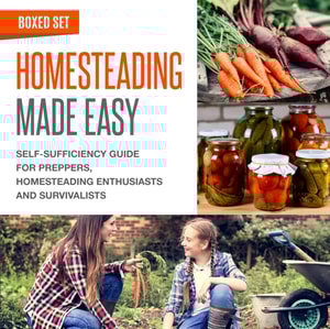 Homesteading Made Easy (Boxed Set): Self-Sufficiency Guide for Preppers, Homesteading Enthusiasts and Survivalists
