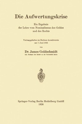 Die Aufwertungskrise