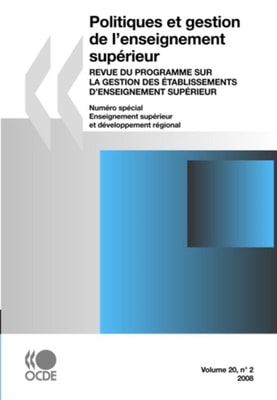 Politiques et gestion de l'enseignement superieur, Volume 20 Numero 2
