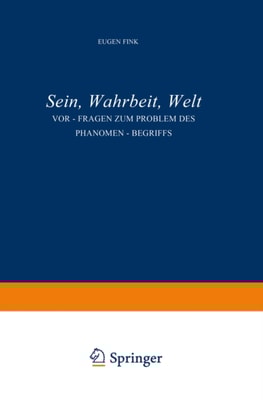 Sein, Wahrheit, Welt