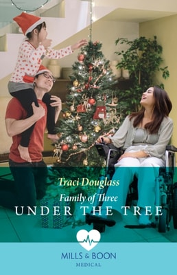 Family Of Three Under The Tree