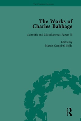 Works of Charles Babbage Vol 5