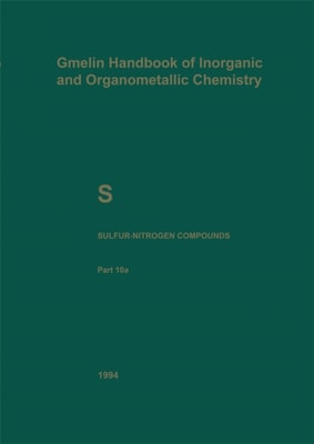 S Sulfur-Nitrogen Compounds