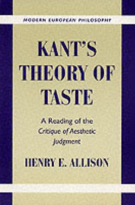 Kant's Theory of Taste