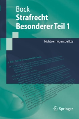 Strafrecht Besonderer Teil 1