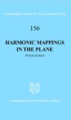 Harmonic Mappings in the Plane