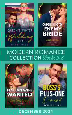Modern Romance December 2024 Books 5-8