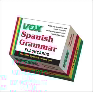VOX Spanish Grammar Flashcards