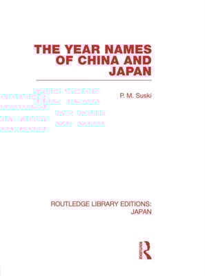 Year Names of China and Japan