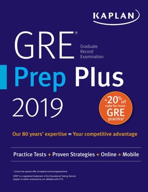 GRE Prep Plus 2019