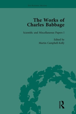 Works of Charles Babbage Vol 4